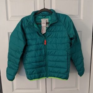 NWT Crew Cuts Primaloft Jacket in Emerald